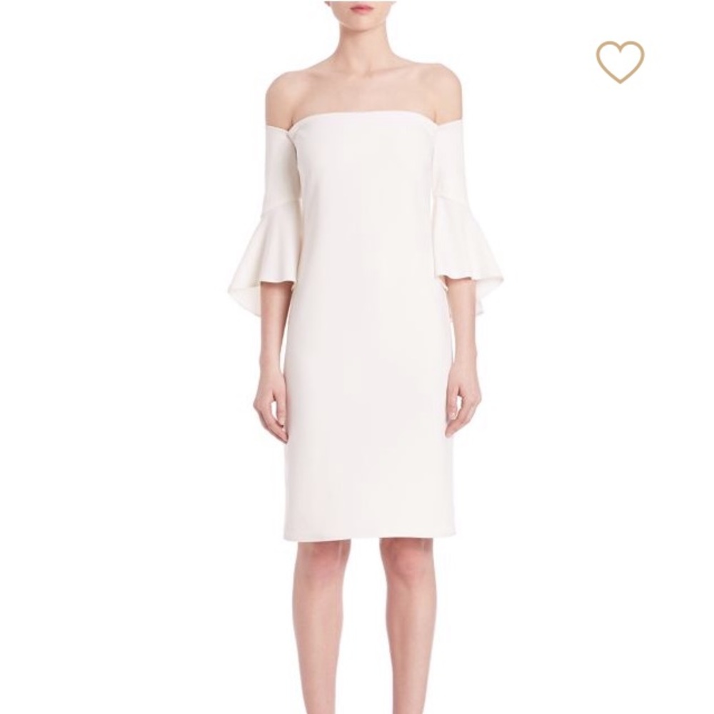 Off The Shoulder Bell Sleeve Dress